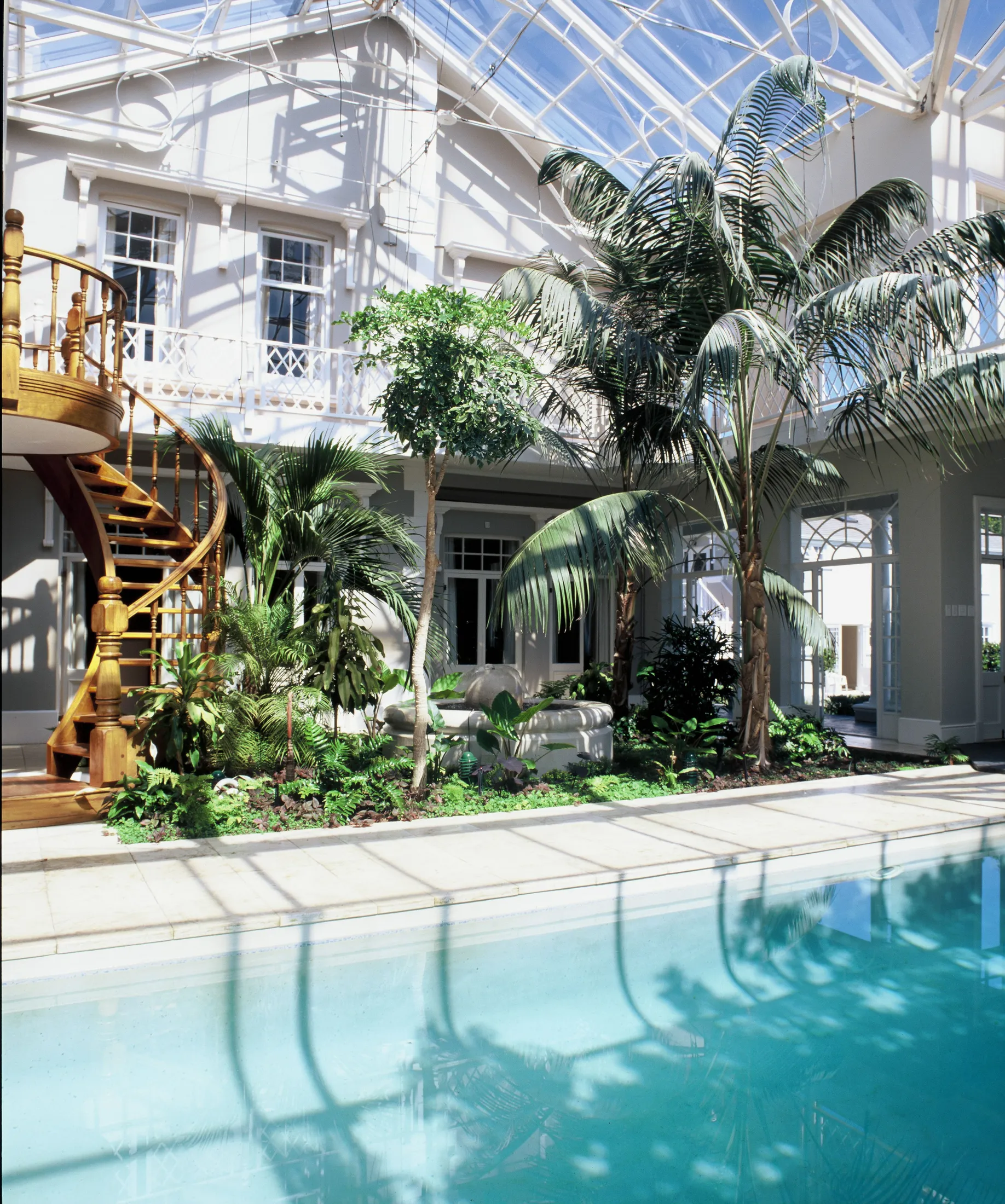 Glass atrium at Banksia Boutique
