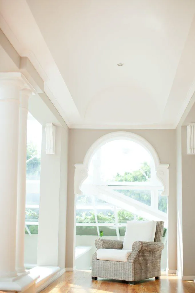 Covered terrace outside Suite Seven