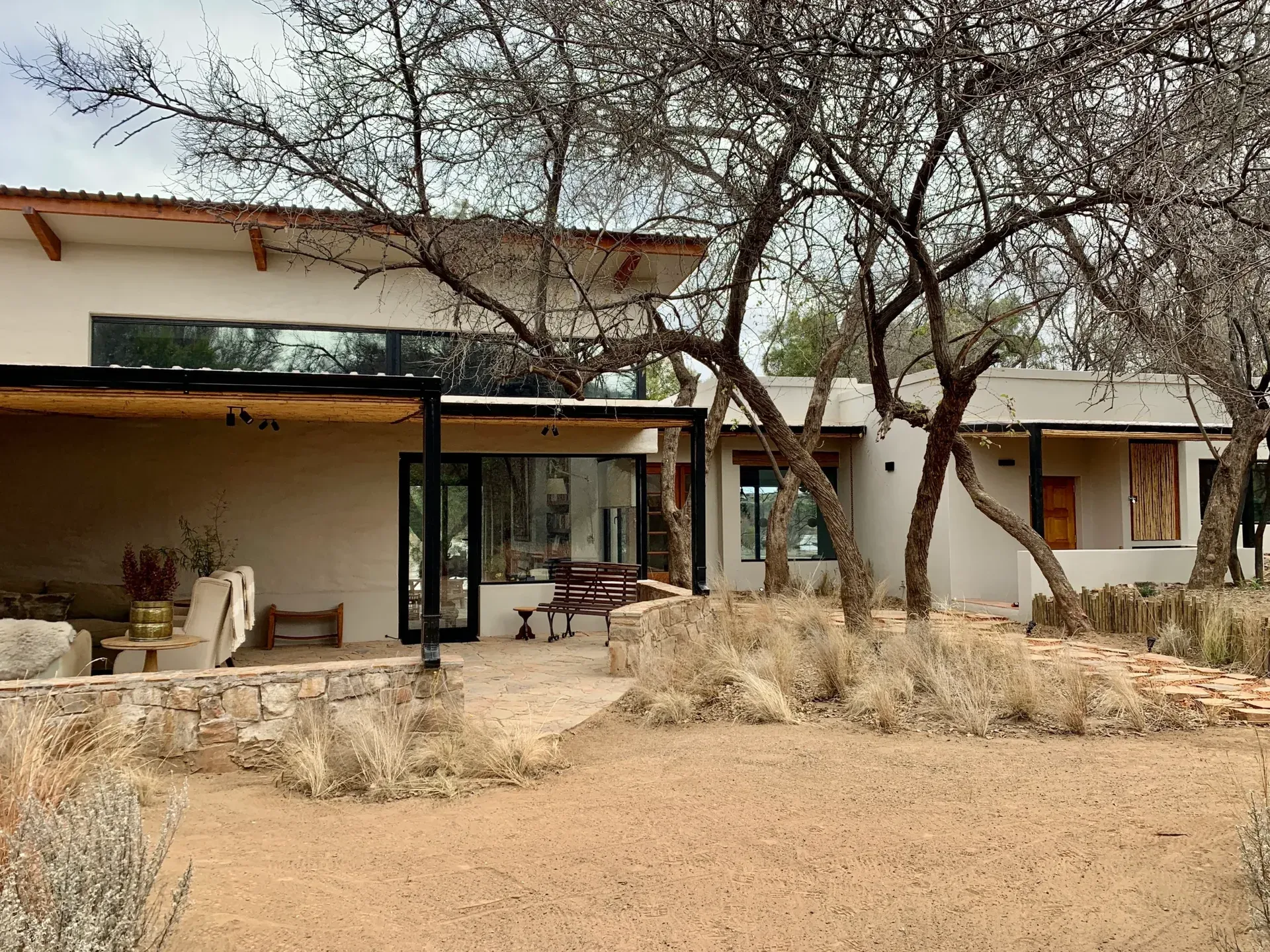 The River House exterior at Egerton Farm