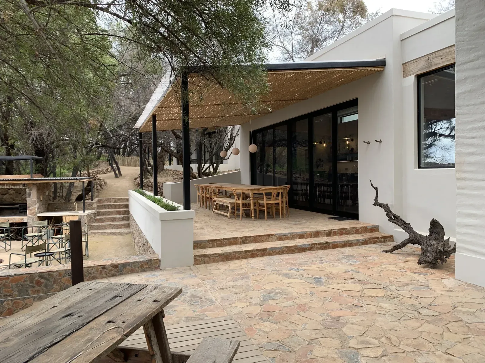 The River House exterior at Egerton Farm