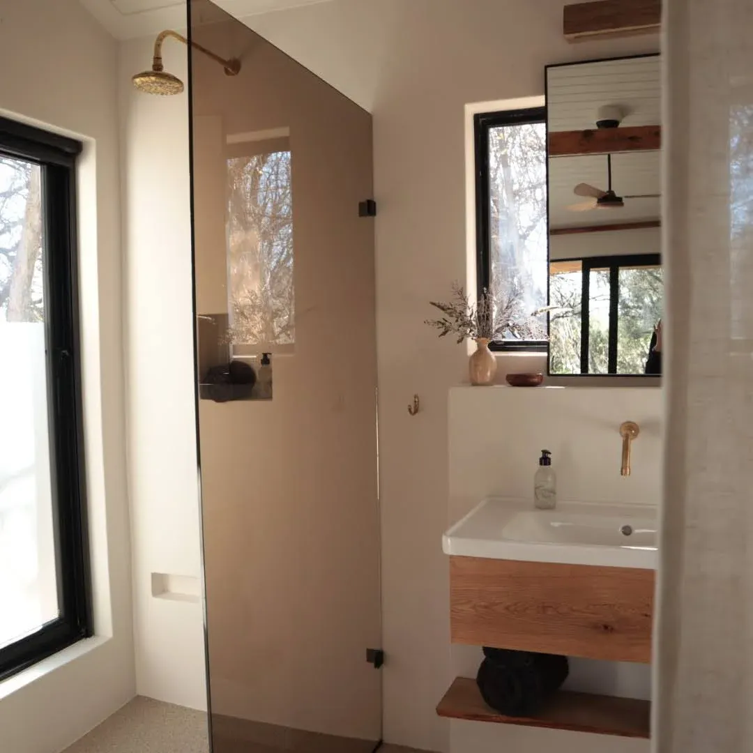 Interior details at The River House