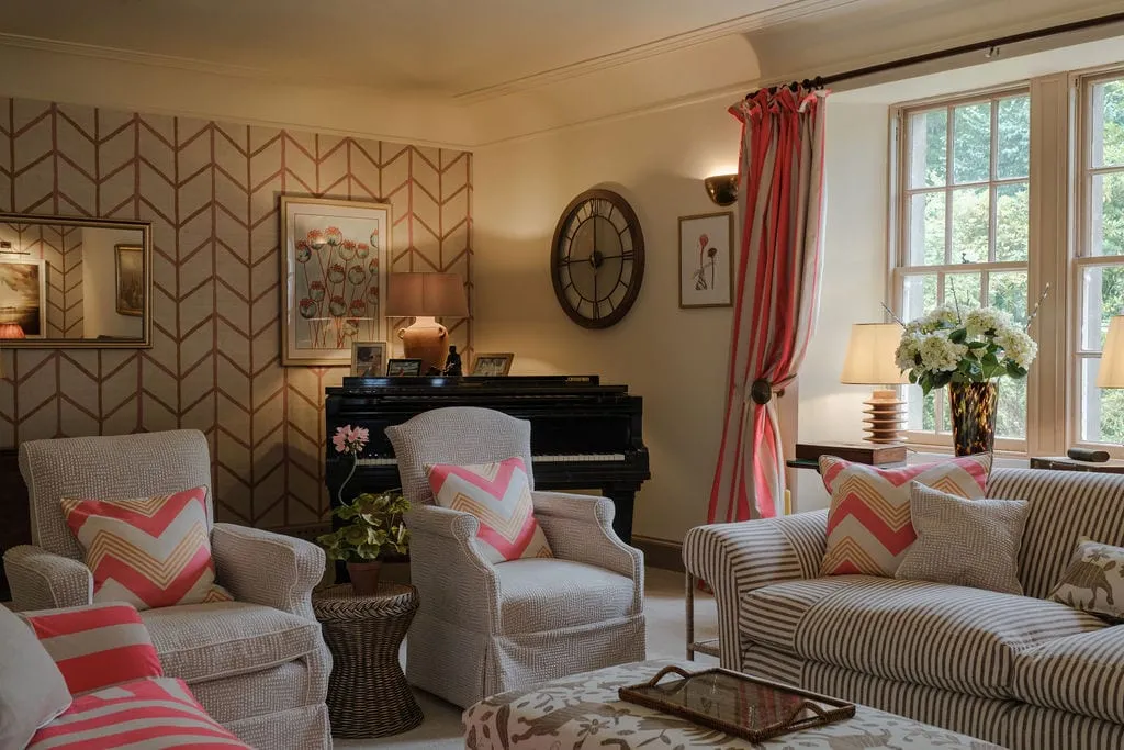 A ground-floor room at Lawton House
