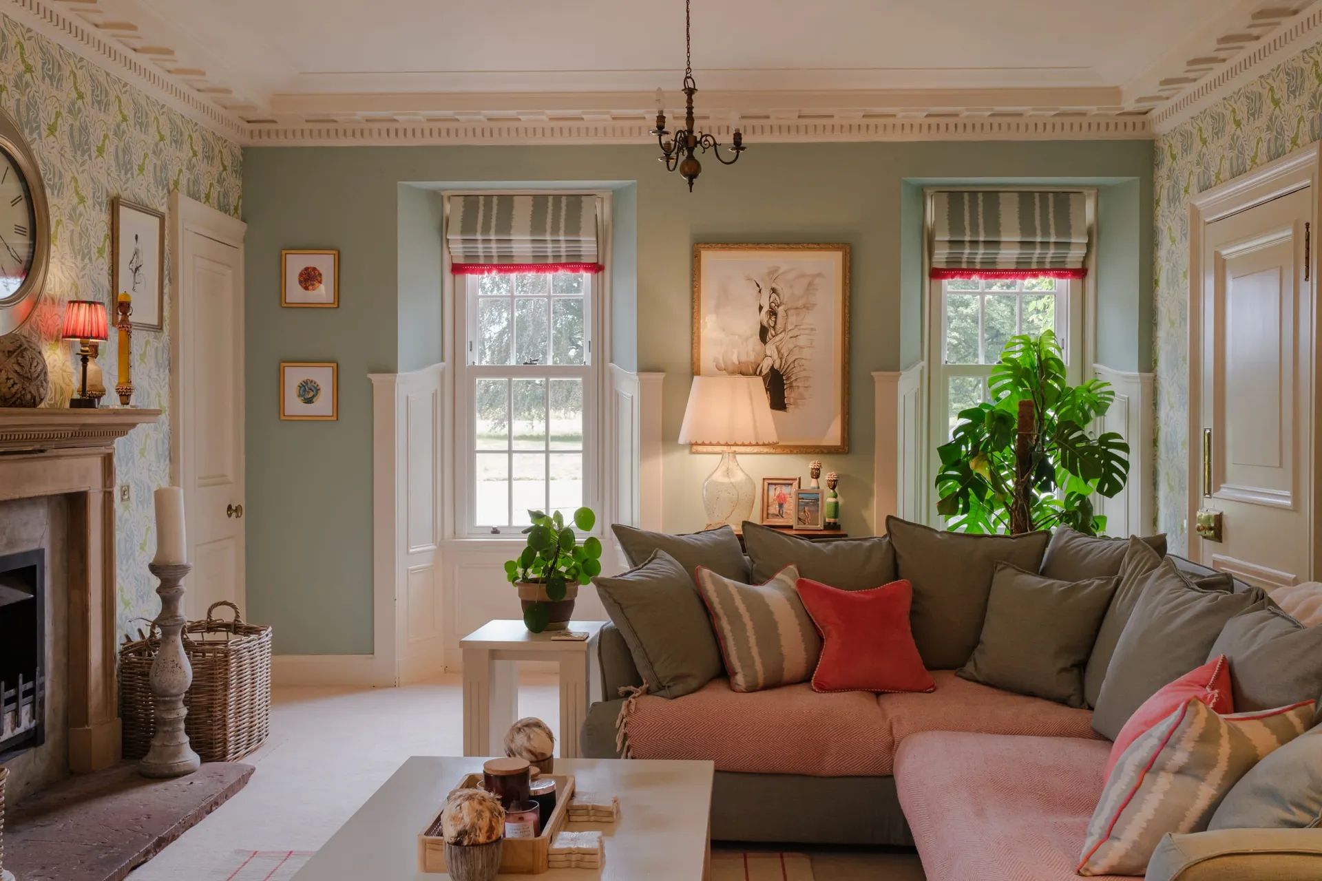 A ground-floor room at Lawton House