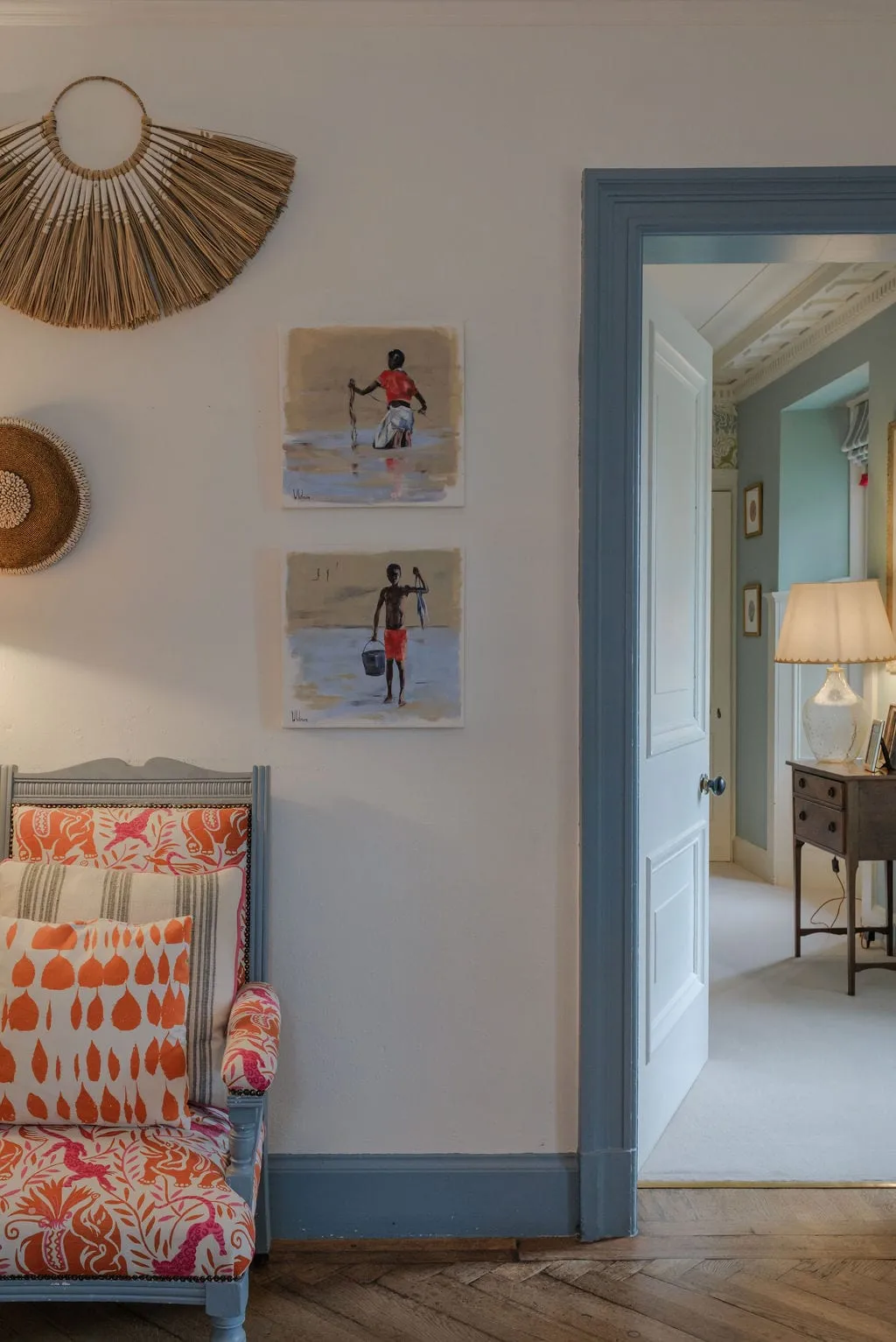 A ground-floor room at Lawton House
