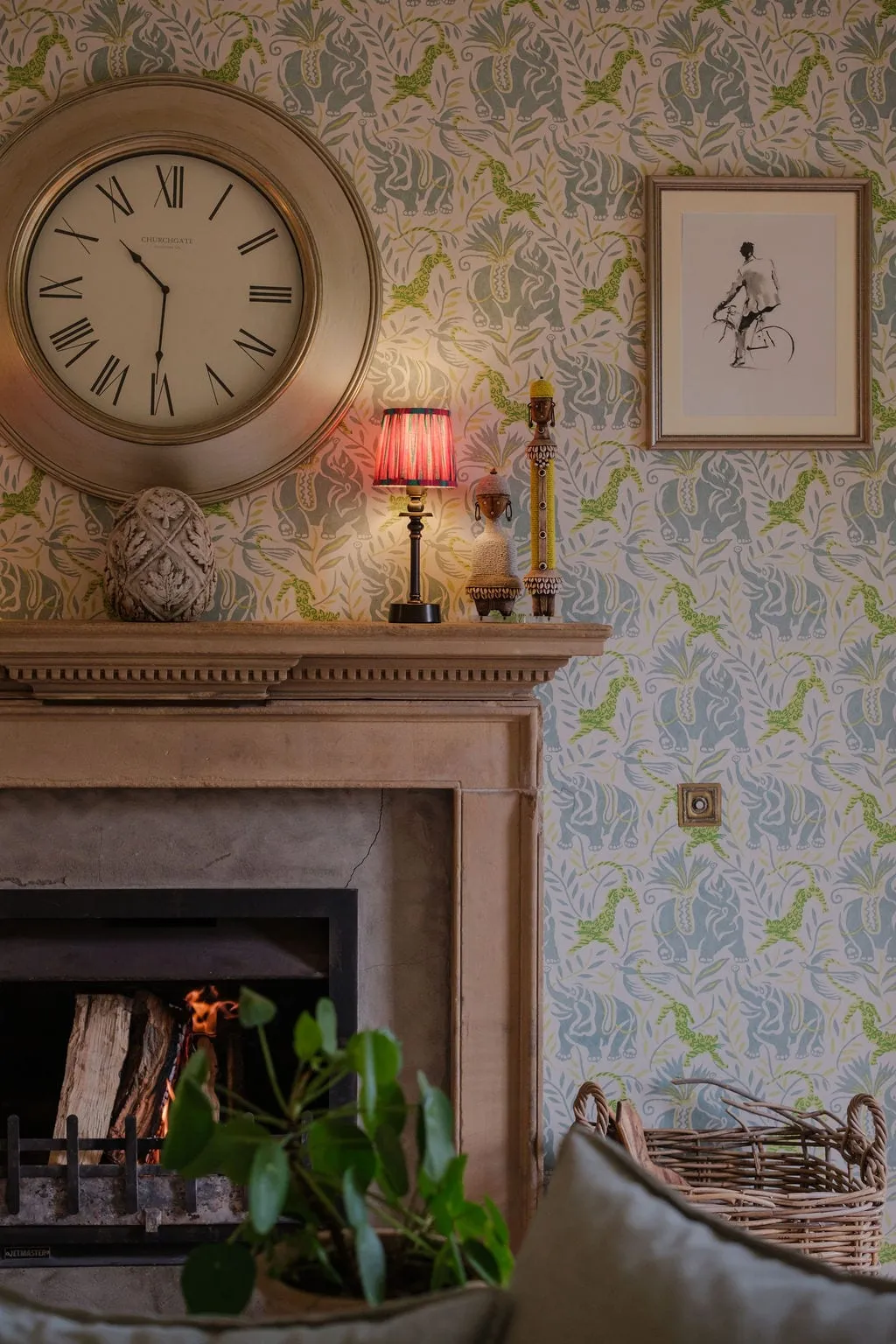 A ground-floor room at Lawton House