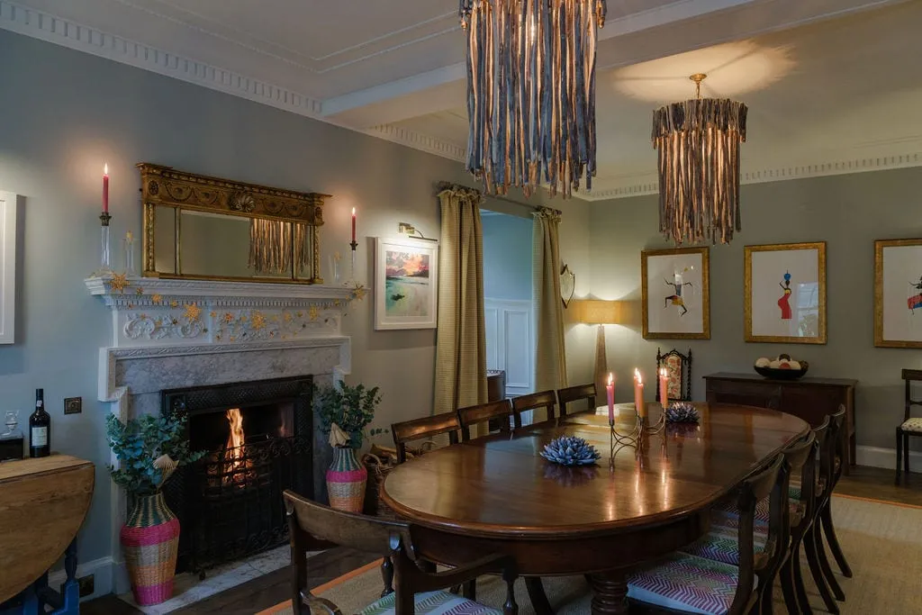 A ground-floor room at Lawton House
