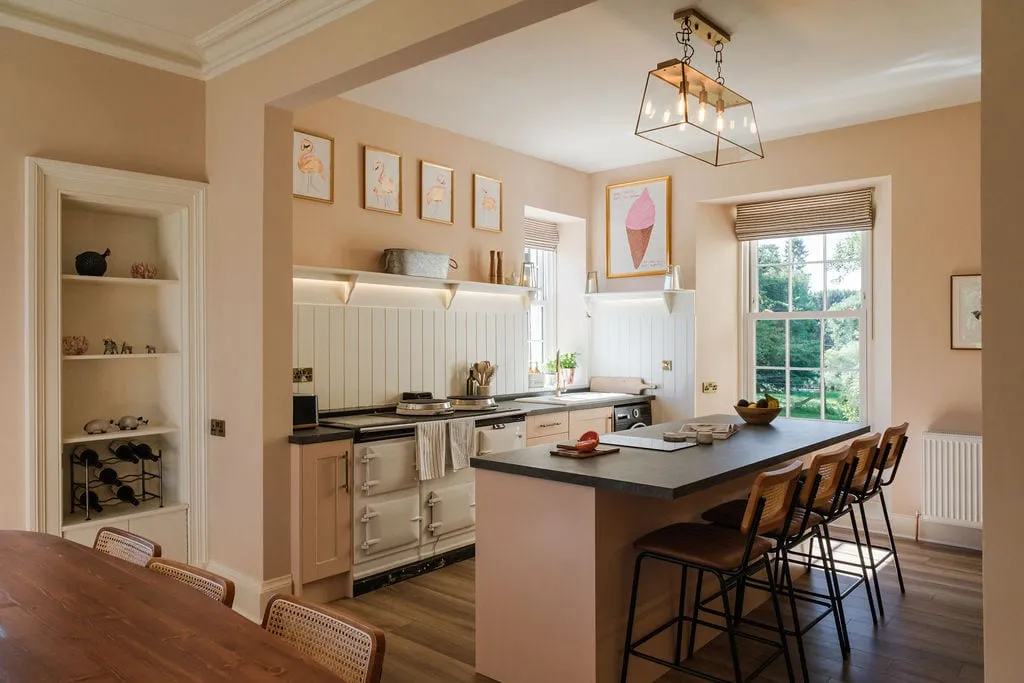 A ground-floor room at Links Farmhouse