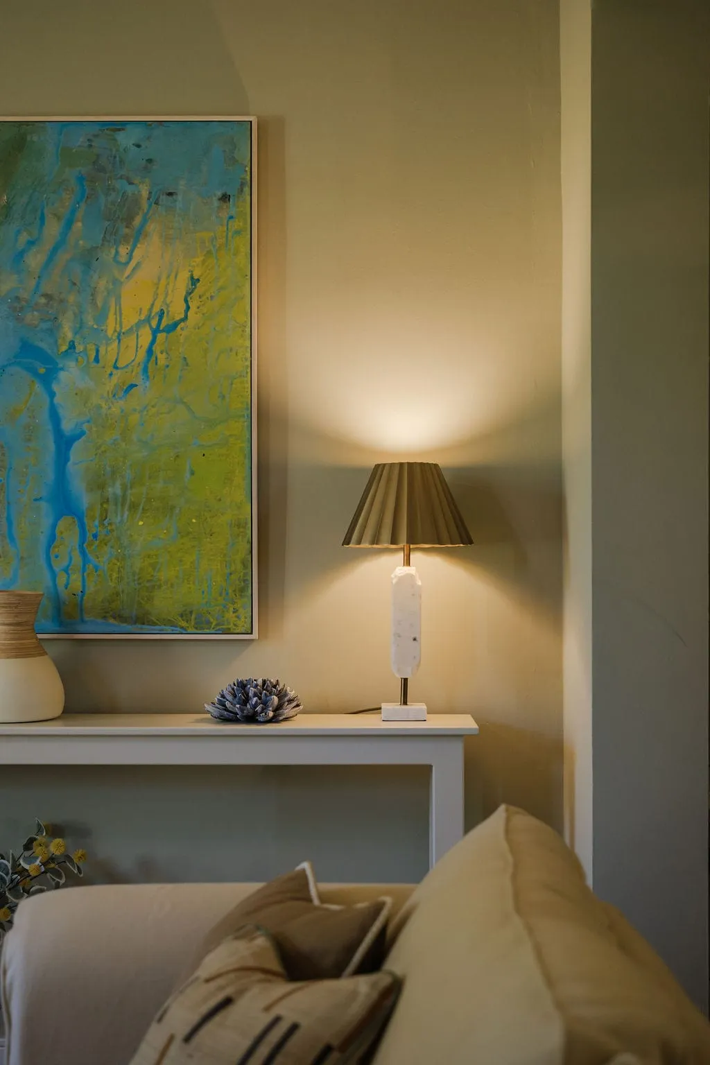 A ground-floor room at Links Farmhouse