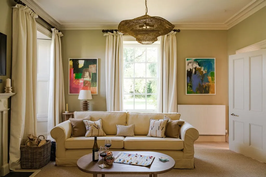 A ground-floor room at Links Farmhouse