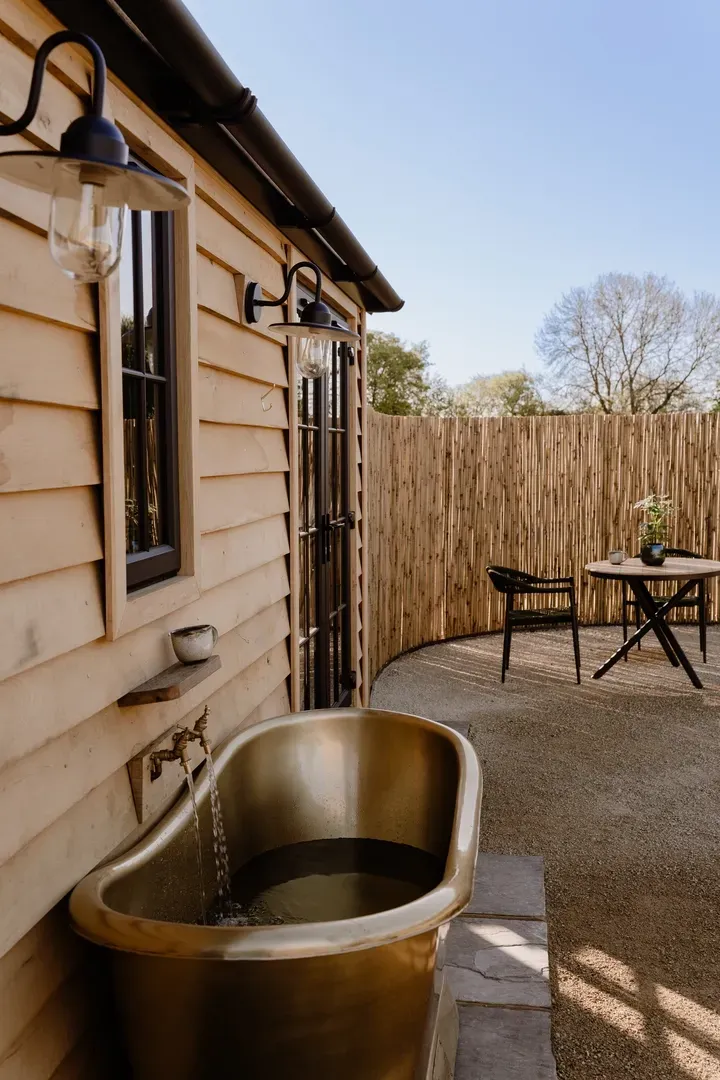 Ember cabin at The Wild Root