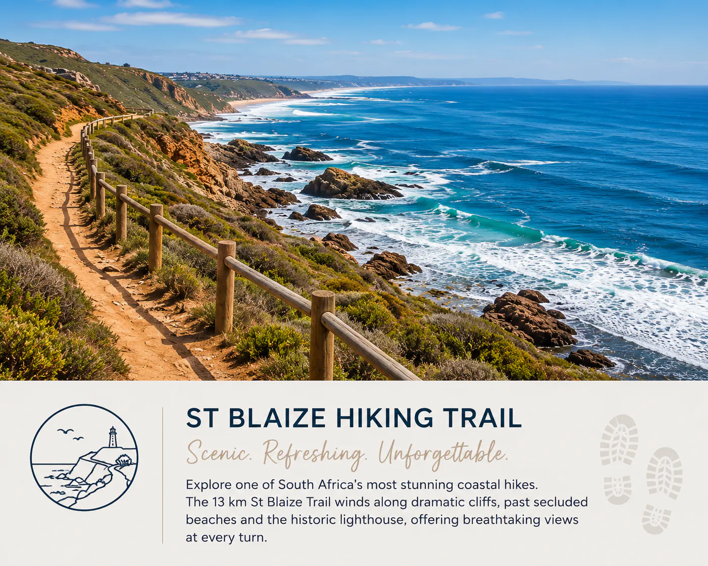 St Blaize Hiking Trail along the Mossel Bay coastline