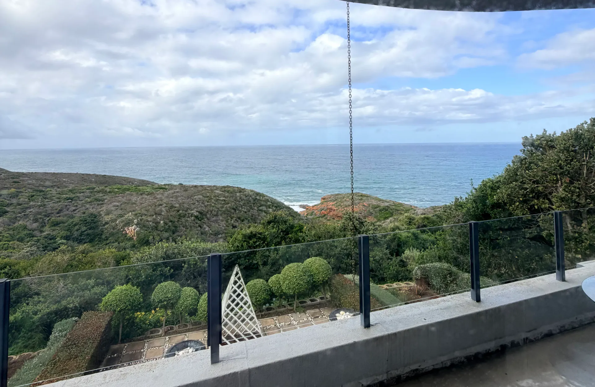 Sea view from Tranquillo overlooking Mossel Bay