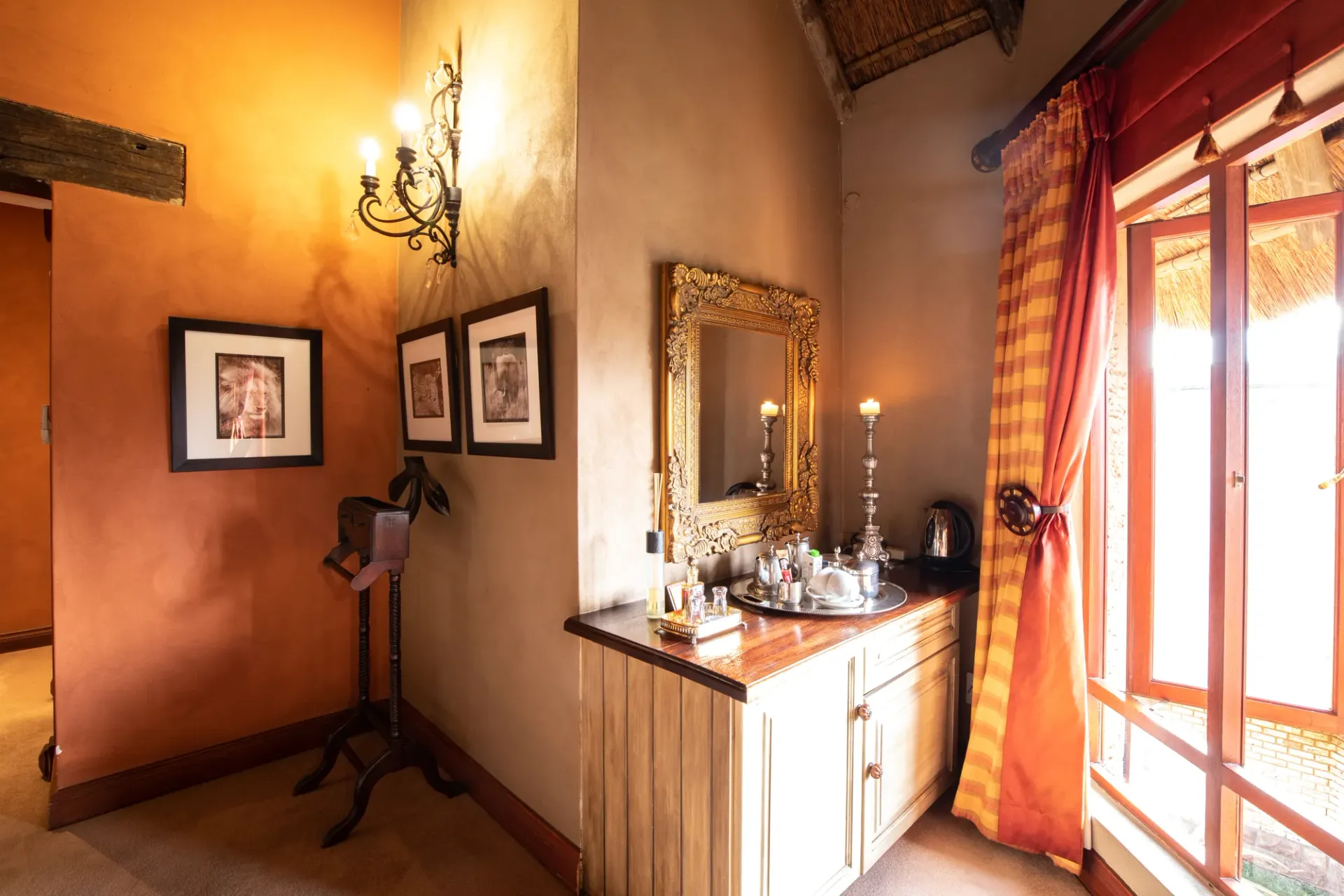 Breeze coffee station and room corner