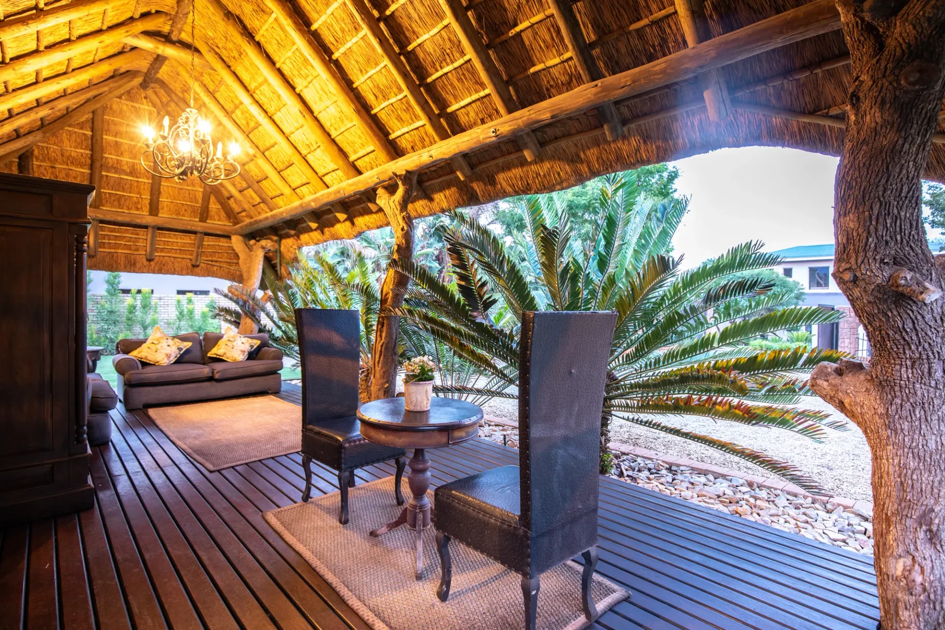 Clouds outdoor deck seating