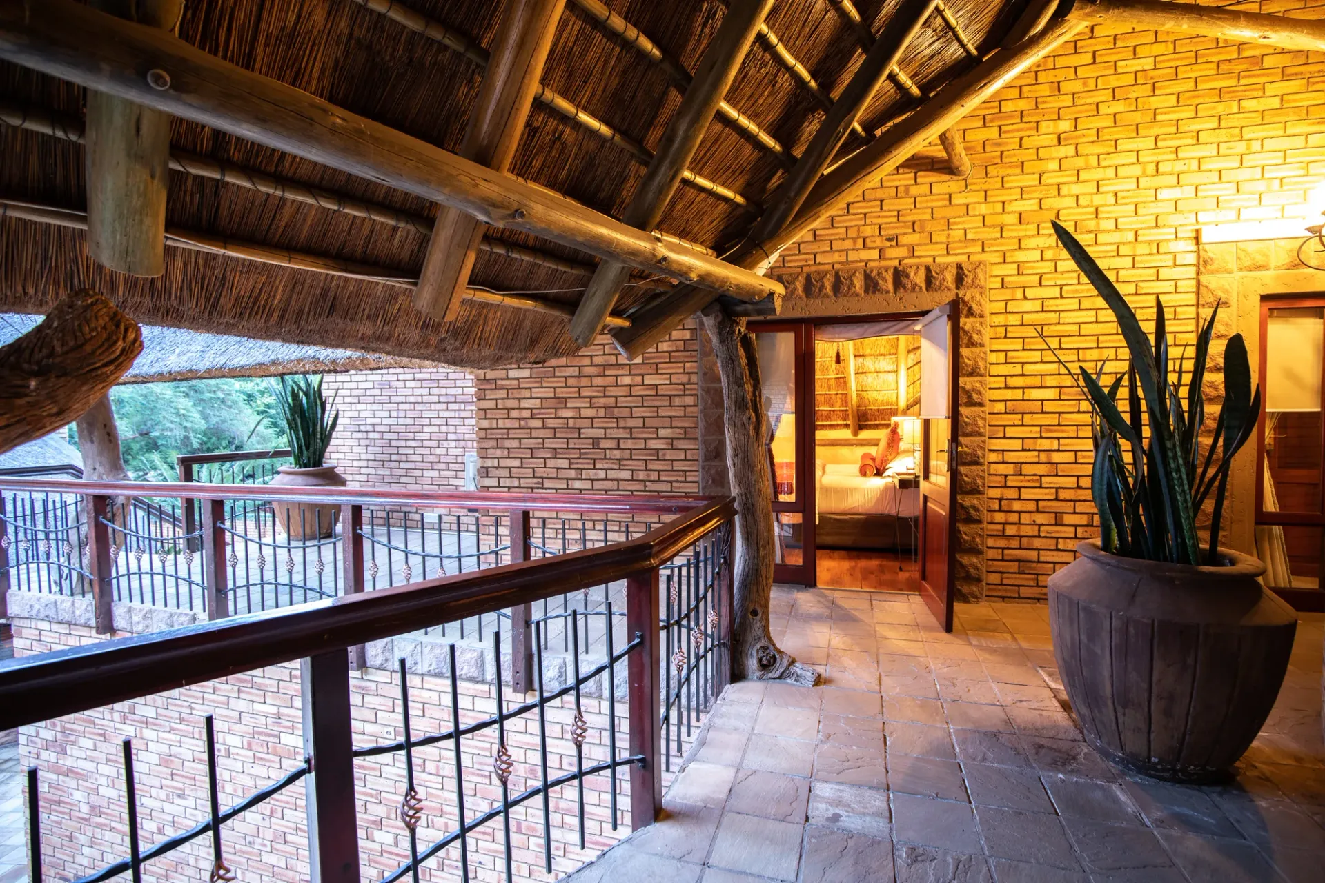 Sunrise balcony entrance