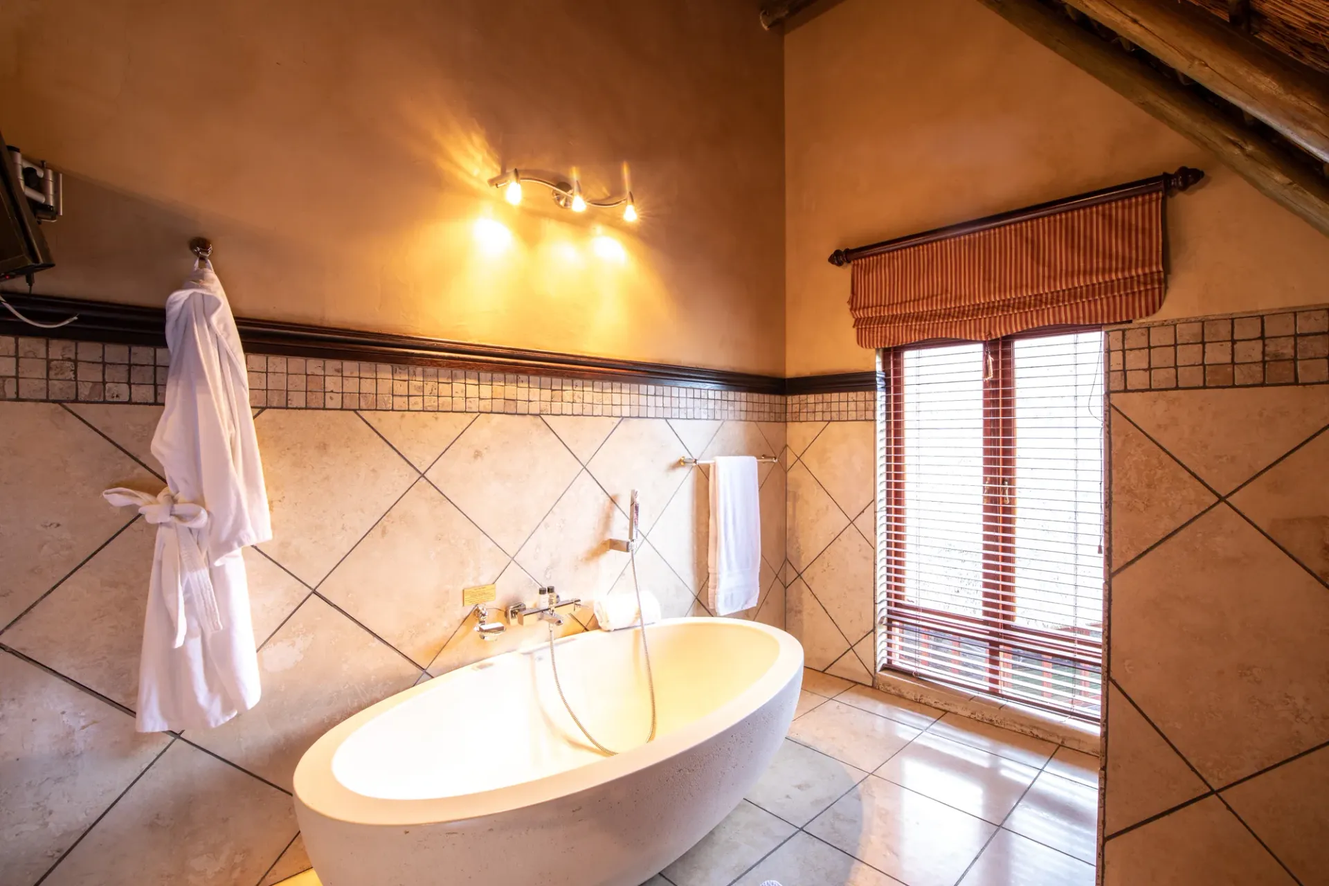 Sunrise room detail at Wings & Water Guest Villas